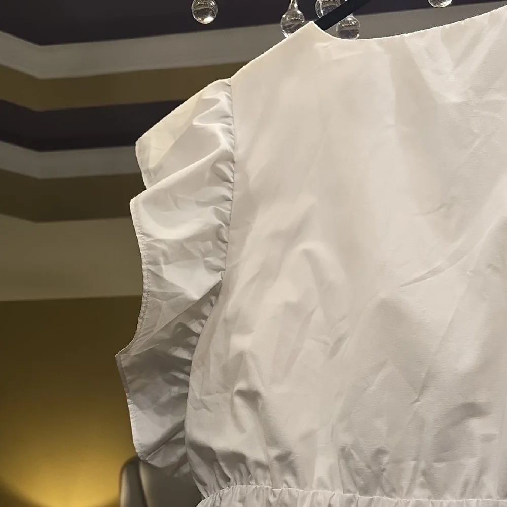 Abercrombie & Fitch White Mini Dress XXXLP - Picture 8 of 16